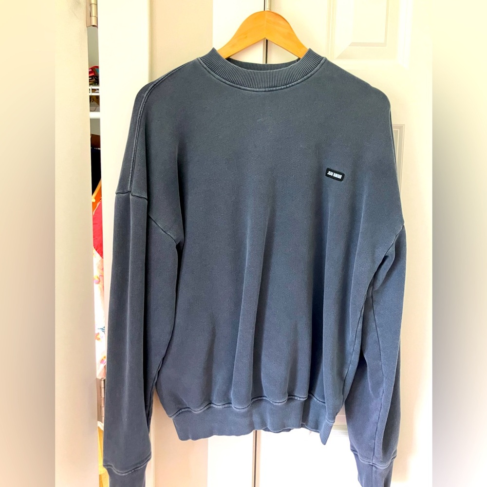 Joah Brown classic crewneck sweatshirt one size navy